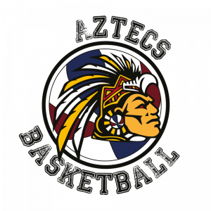 Ashby Aztecs Basketball Logo