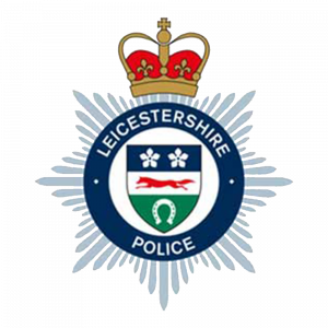 Leicester Police Basketball Logo